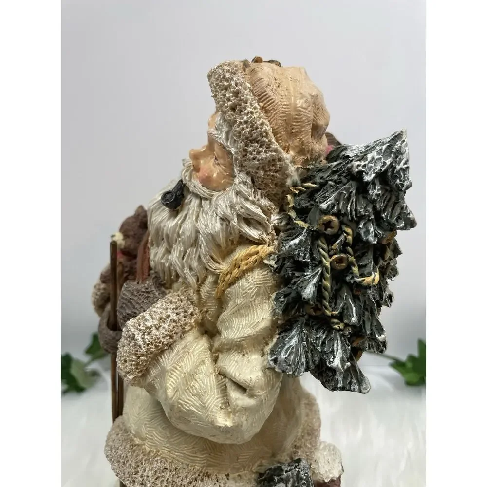 Vintage Old World Santa Resin Figure 11.5” Tall x 6” Wide